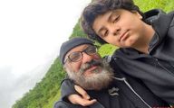 شوخی معنادار پسر امیر جعفری با پدرش