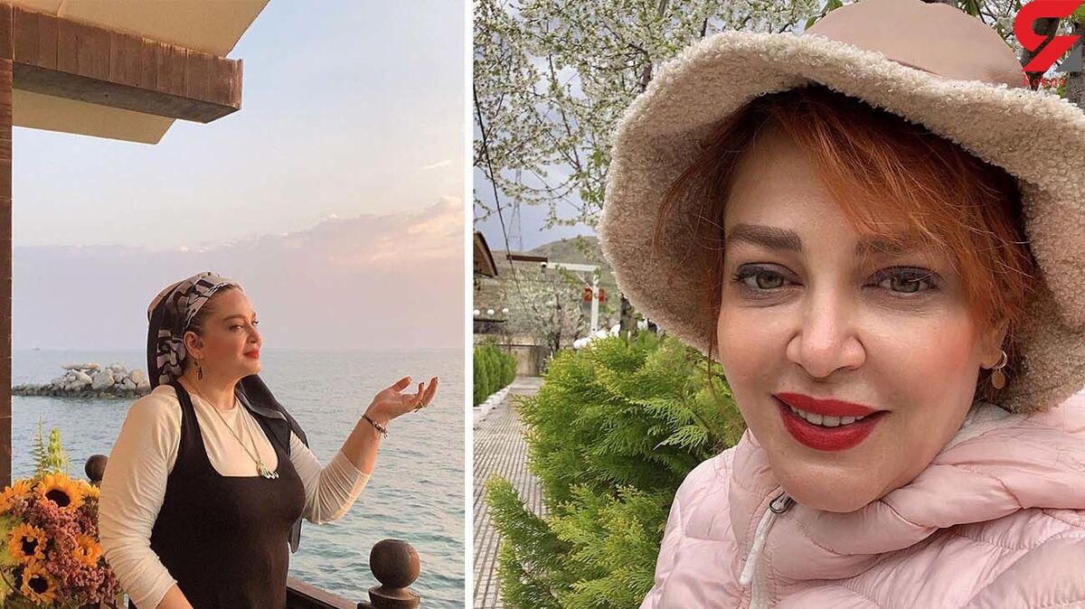 تصاویر لورفته از بهاره رهنما و همسرش در کیش +عکس 