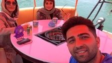 لاکچری بازی ساره بیات و یکتا ناصر وسط آب! +عکس