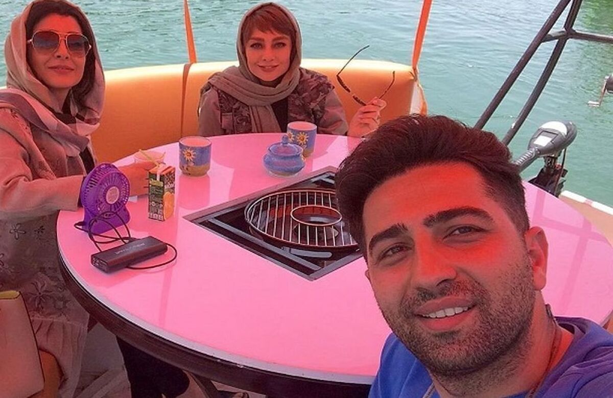 لاکچری بازی ساره بیات و یکتا ناصر وسط آب! +عکس