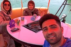 لاکچری بازی ساره بیات و یکتا ناصر وسط آب! +عکس