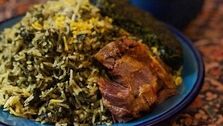 طرز تهیه کته اسفناج + مواد لازم