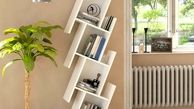 10  مدل کتابخانه چوبی ساده و شیک و ارزان قیمت
