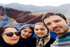 محمدرضا فروتن از همسرش رونمایی کرد! +عکس خانوادگی