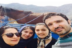 محمدرضا فروتن از همسرش رونمایی کرد! +عکس خانوادگی