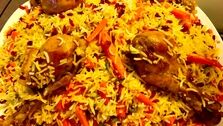 هویج پلو با مرغ رو به سبک رستورانی درست کن! + مواد لازم