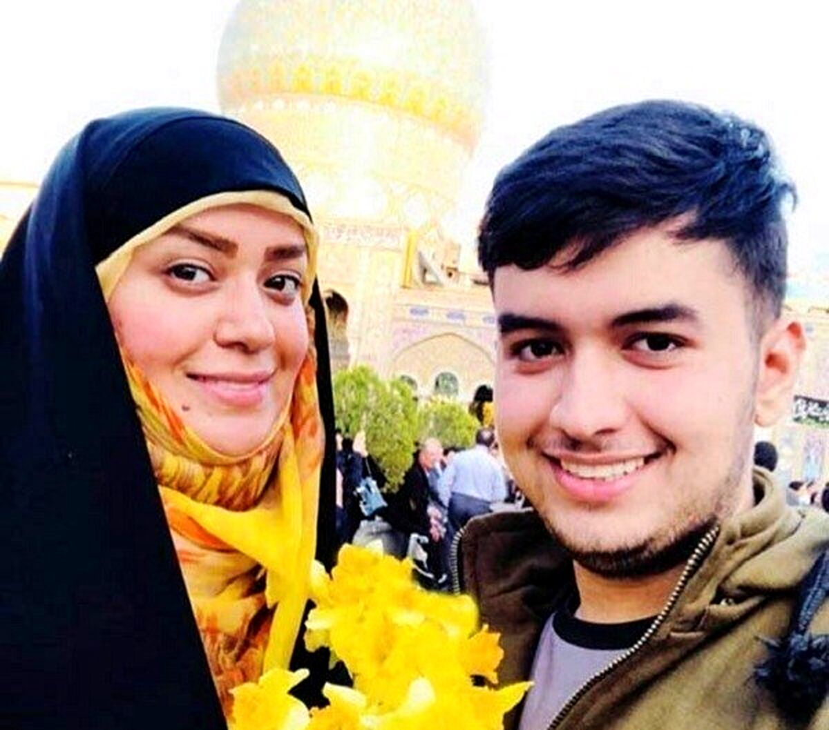 عکس جنجالی الهام چرخنده و شوهرش در روز تاسوعا