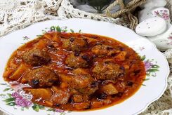 خورش کوفته ریزه یه غذای خیلی مقوی و مناسب برای سحرهای ماه رمضان!