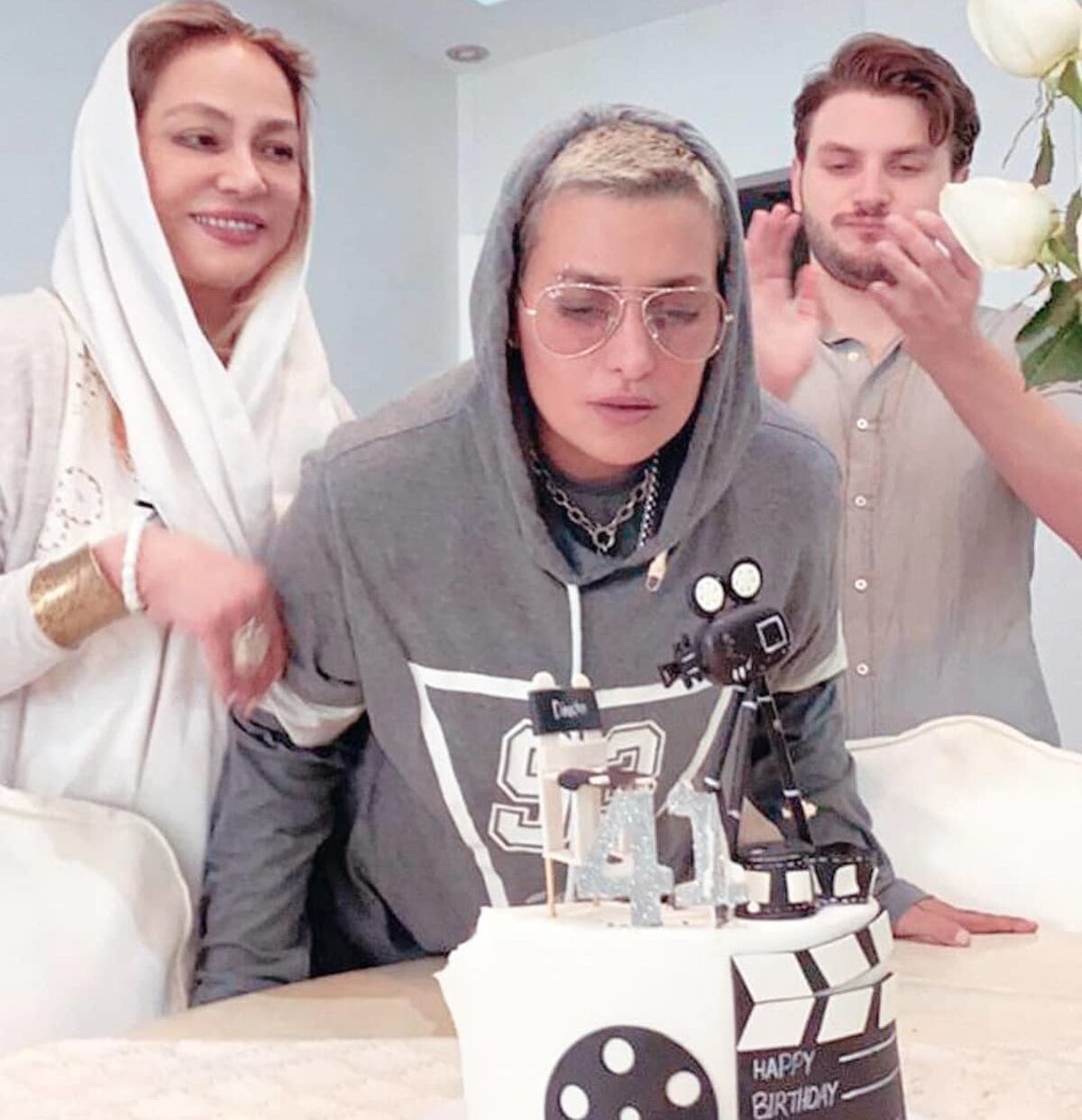 عکسی جالب و دیده نشده از پسر امین حیایی