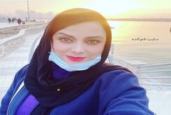 تیپ کاملا زرد و دلنشین صبا راد