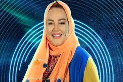 چهره شکسته مادر بهاره رهنما پس از فوت همسرش| سلفی مادر و دختری