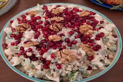 یک سالاد خوشمزه و مهیج برای شب یلدا + مواد لازم