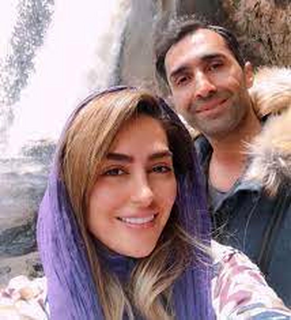 زوج بازیگر در اکران خصوصی گربه سیاه