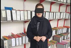 سرقت عجیب یک زن از طلافروشی را با حقه جدید ببینید