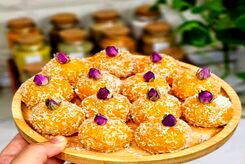 طرز تهیه حلوای نارگیلی برای شب جمعه + طرز تهیه