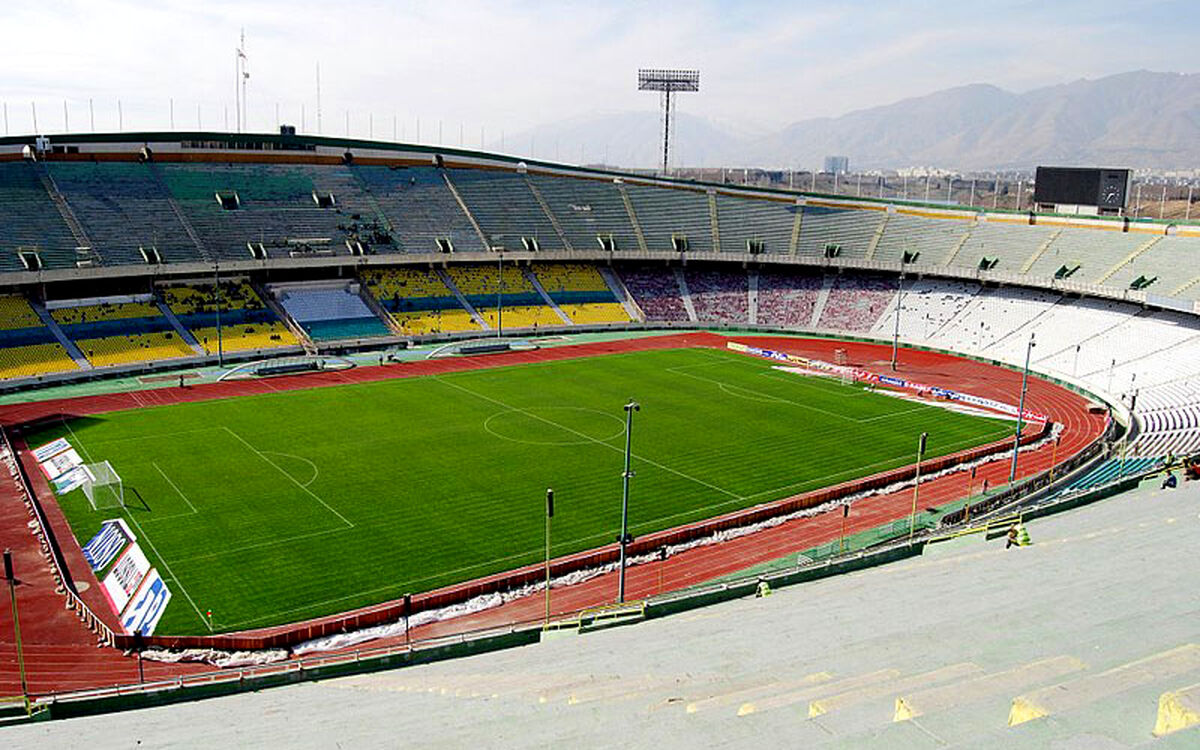 آب ورزشگاه آزادی قطع شد