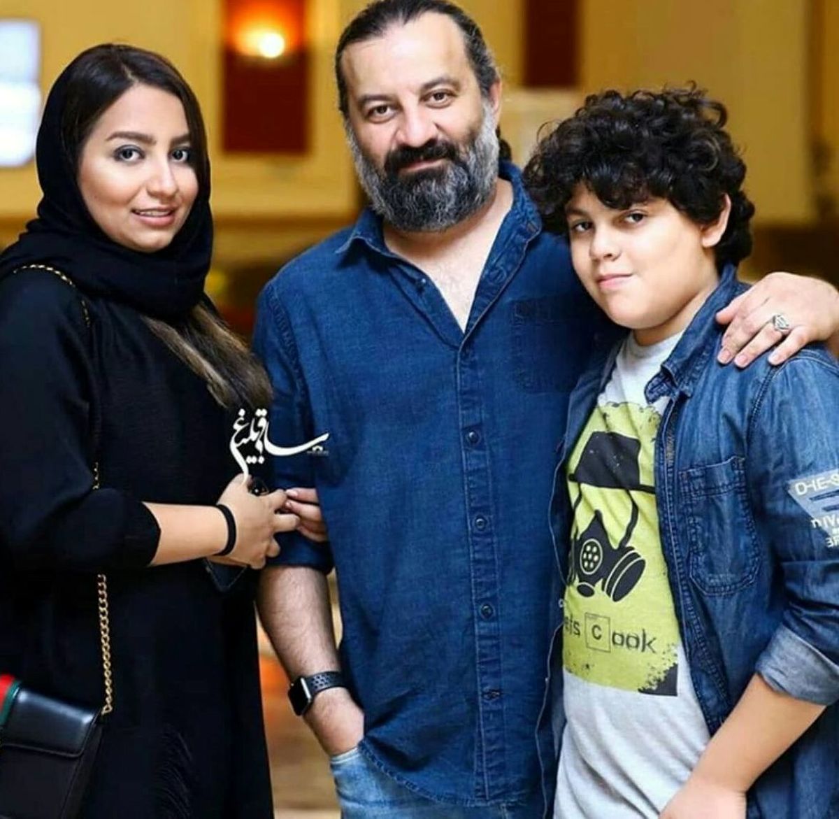 پیام خنده دار محراب قاسم خانی به دخترش