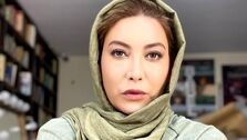 عکس لو رفته فریبا نادری با گوشی آیفون گران+عکس