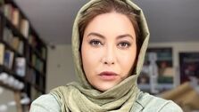 عکس لو رفته فریبا نادری با گوشی آیفون گران+عکس
