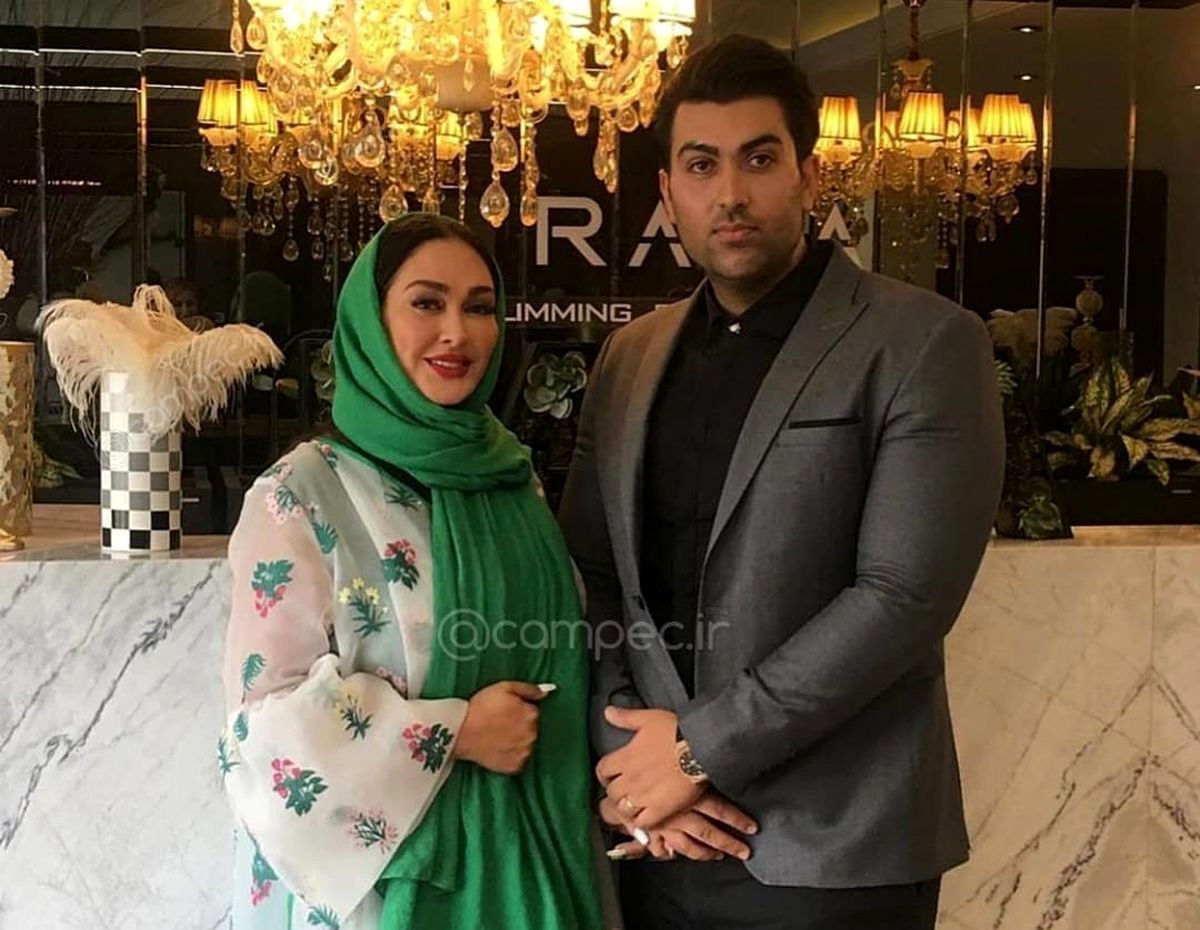 ماجرای ورشکستگی الهام حمیدی و زندگی در برج معروف +تصاویر دونفره