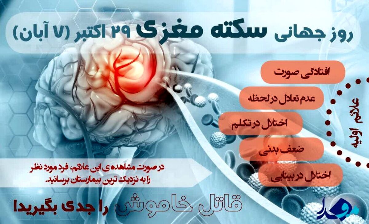 علائم اولیه سکته مغزی را بشناسید
