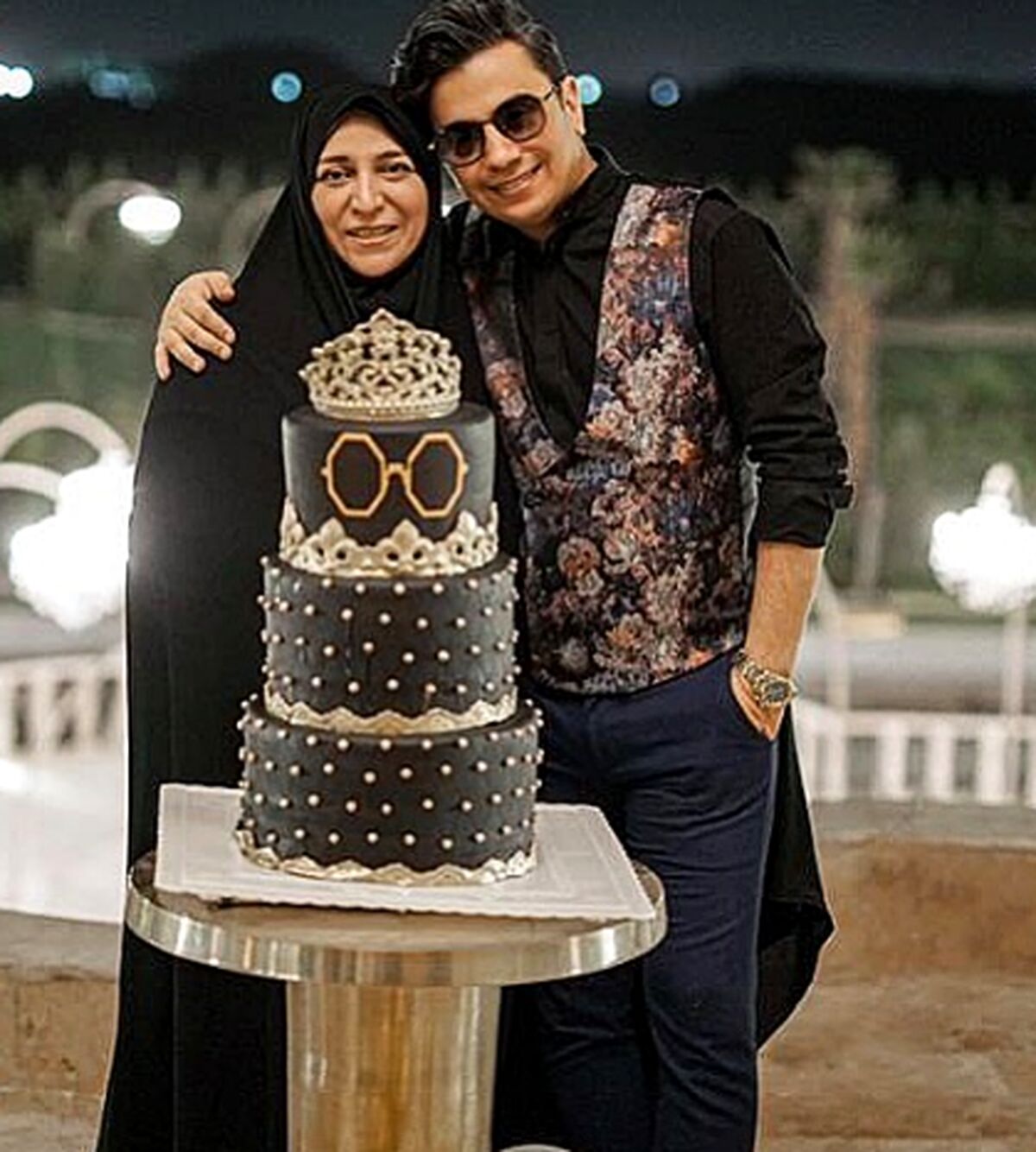 عکس لاکچری از تولد مادر محسن ابراهیم زاده