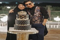 عکس لاکچری از تولد مادر محسن ابراهیم زاده