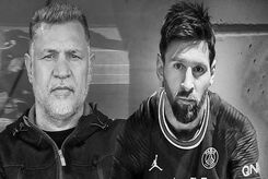 واکنش شیک علی دایی به عبور لیونل مسی از او