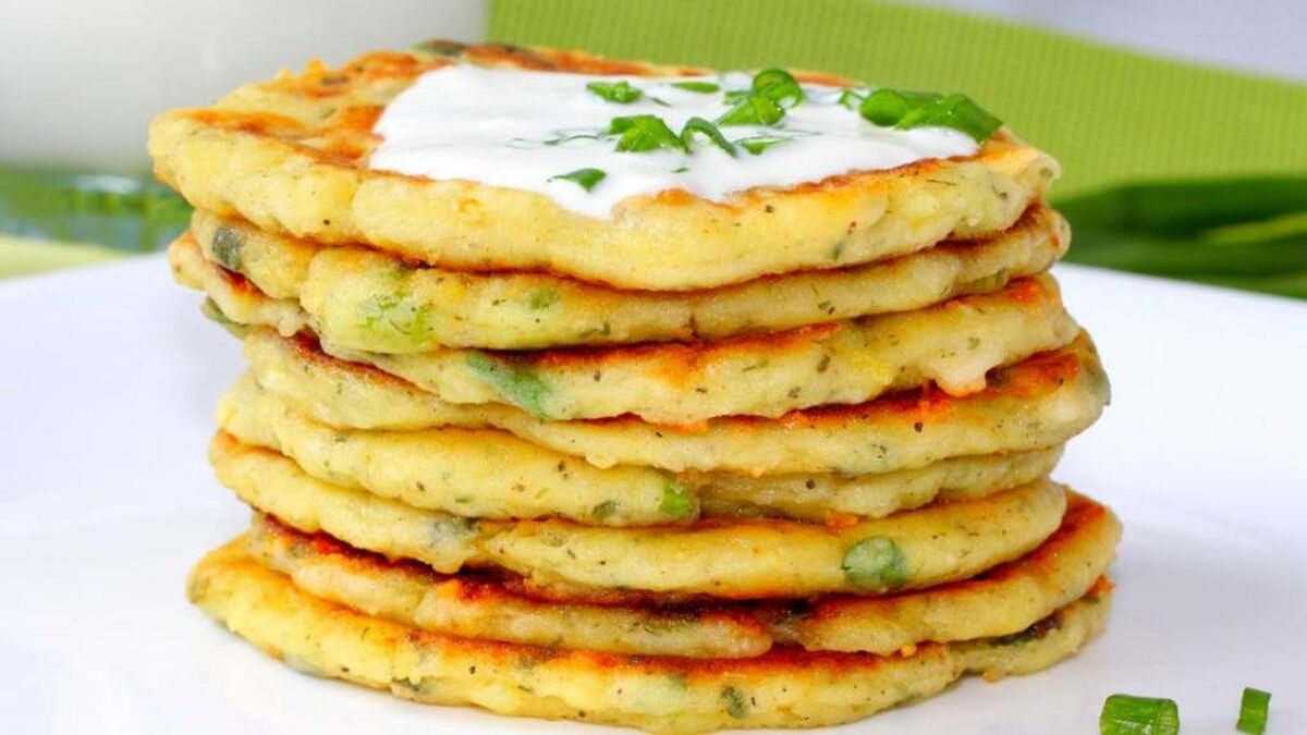 طرز تهیه پنکیک سیب زمینی