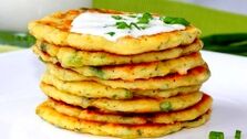 طرز تهیه پنکیک سیب زمینی