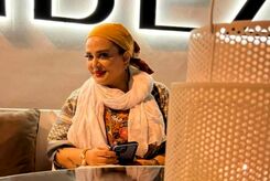 عکس جنجالی پخش شده از بهاره رهنما با لباس لنگی!!!+عکس