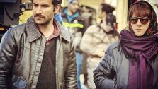 هوتن شکیبا عاشق خانم بازیگر شد | شیطنت های یواشکی هوتن شکیبا و همسرش