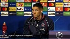 حکیمی: دومی PSG در گروه اصلا ناامیدکننده نیست
