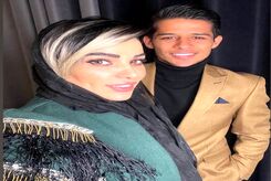 شوخی عجیب پرسپولیسی‌ ها با زن مهدی قایدی! +فیلم