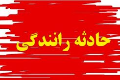 تصادف و واژگونی هولناک روی پل کالج تهران