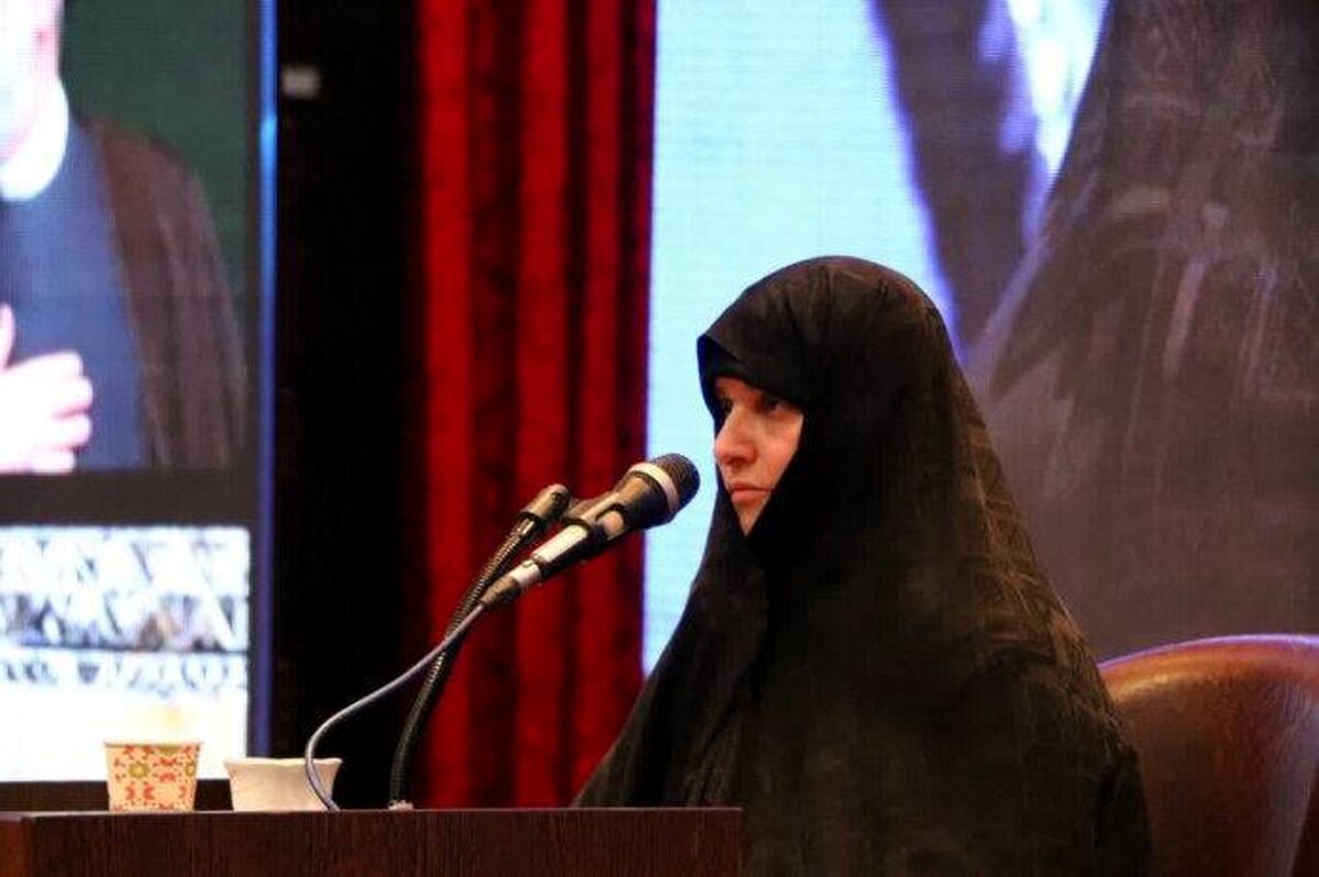 اولین سخنرانی معنادار همسر شهید رئیسی بعد از شهادت