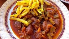 طرز تهیه خورش لوبیا سبز به روش رستورانی