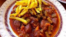 طرز تهیه خورش لوبیا سبز به روش رستورانی