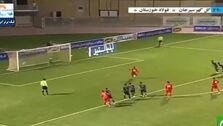 فریاد بلند فروزان بعد از پنالتی شیمبا :خدااااااااا! (عکس)