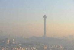 هشدار آلودگی هوا برای تهرانی ها