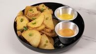طرز پخت سیب زمینی کریسپی رژیمی