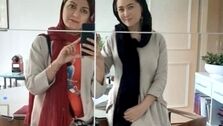 حال خوب نیکی کریمی در کنار رفیقش! +عکس