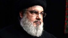 لحظه غمناک وداع نوه و خانواده شهید سید حسن نصرالله با پیکر ایشان