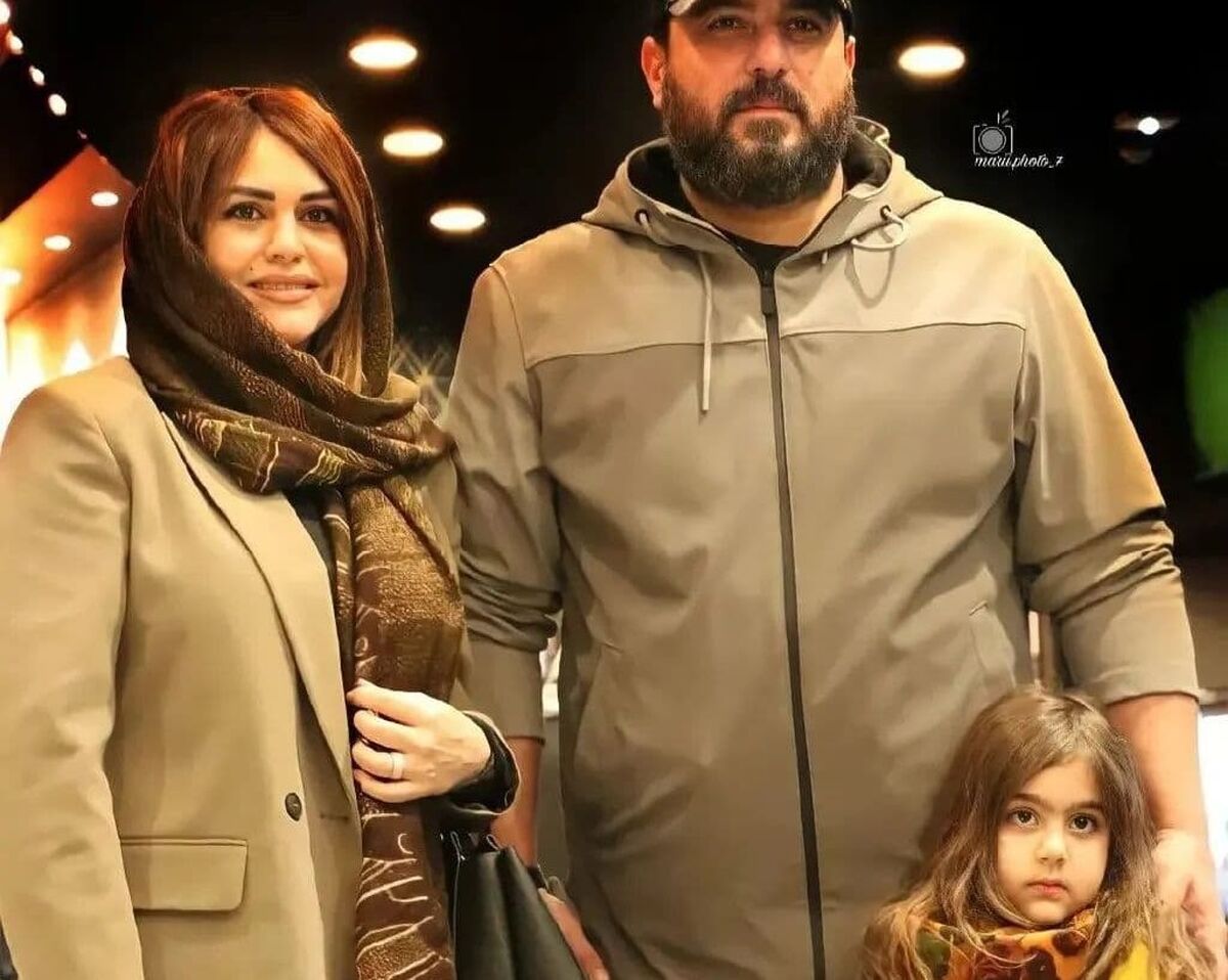 محسن کیایی چاق شد/حضور محسن کیایی به همراه همسر و فرزندش+فیلم