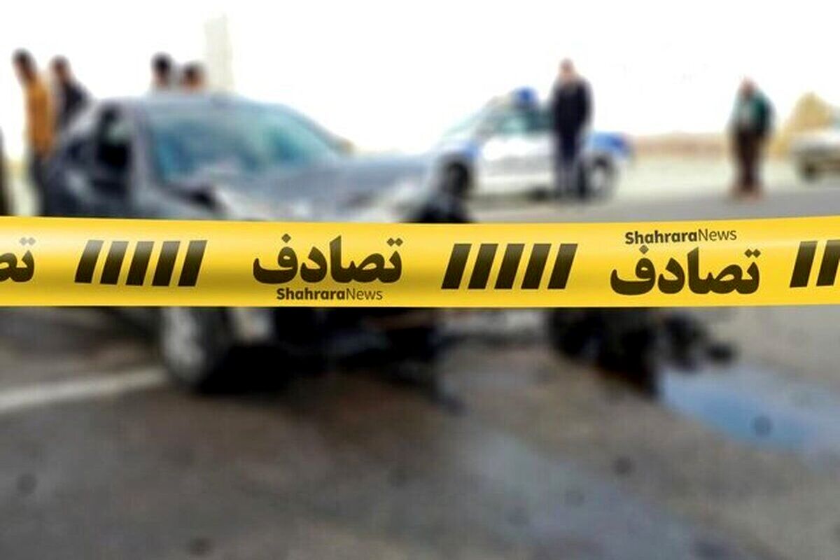 لحظه وحشتناک تصادف زنجیره‌ای در تونل آزادراه پردیس + فیلم