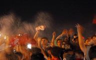 طرفداران پزشکیان، شبانه به خیابان آمدند + فیلم