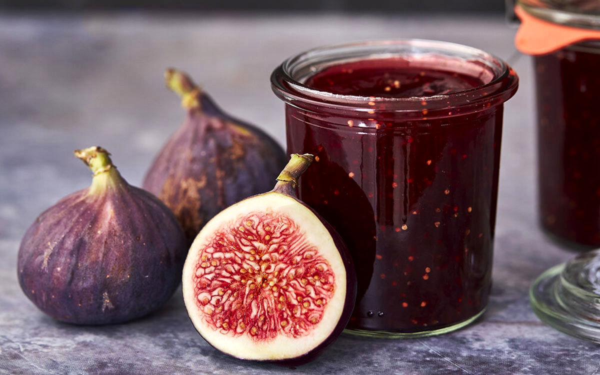 طرز تهیه مربای انجیرسیاه خانگی لذیذ | مواد لازم برای 8 نفر