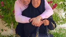 عاشقانه‌های شهرام قائدی و مادرش +تصاویر دونفره