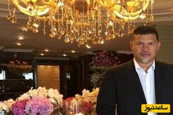 عکسی از علی دایی به همراه مادرش در اردبیل