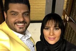 بیوگرافی و عکس جدید سام درخشانی و همسرش